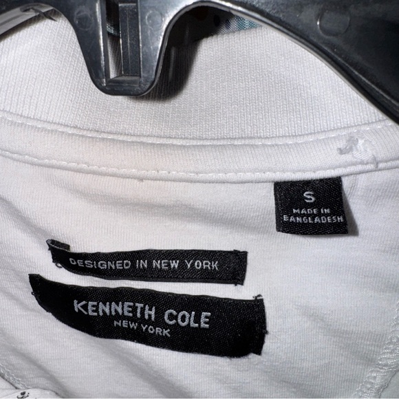 Kenneth Cole New York Men’s White Polo - Picture 4 of 6
